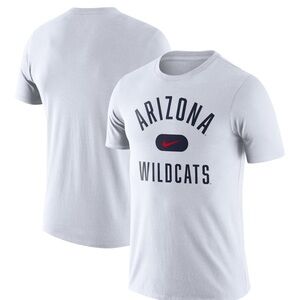 Men's Nike White Arizona Wildcats Team Arch T-Shirt Size 3xl
